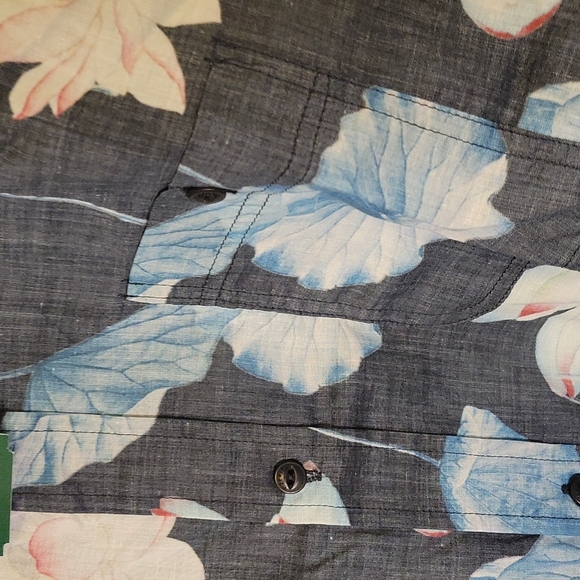 Ezekiel floral print button down - Picture 3 of 3